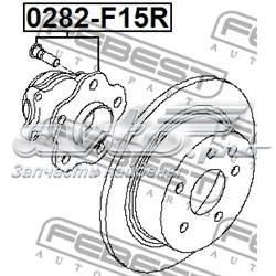 Do koszyka 0282F15R Febest Piasta tylna