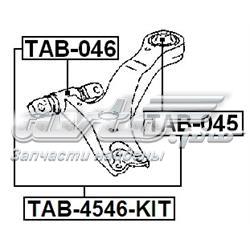 Silentblock przedniego wahacza dolnego TAB4546KIT Febest
