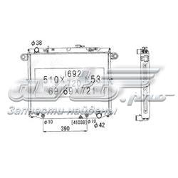 Do koszyka R12247 Sato Tech Chłodnica silnika