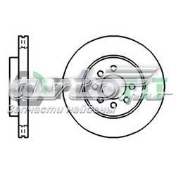 5010-1097 Profit tarcza hamulcowa przednia