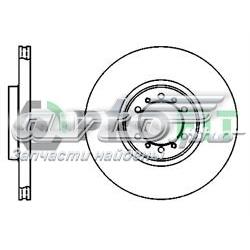 5010-1212 Profit tarcza hamulcowa przednia