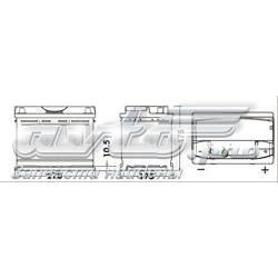 Bateria (akumulator) Exide CA722 cena, od 129,86 USD