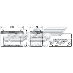 1517096 Ford Bateria (akumulator)