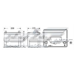 Bateria (akumulator) 75D23L Hyundai/Kia