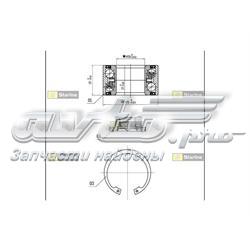 LO 03531 Starline łożysko piasty przedniej