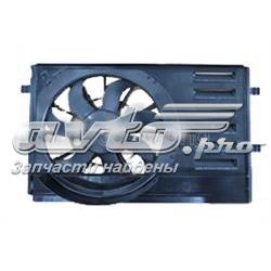 952523U6 Polcar Wentylator elektryczny klimatyzacji kompletny (silnik+wirnik)