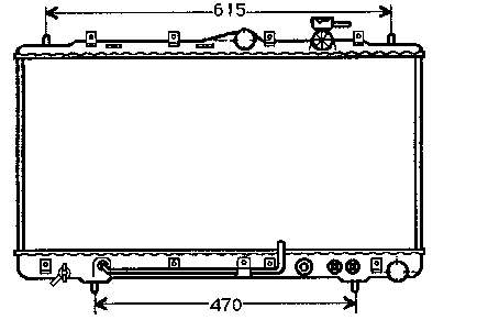 2531034000 Hyundai/Kia Chłodnica silnika