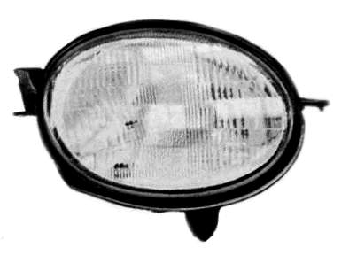 811101E380 Toyota Reflektor prawy