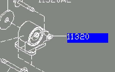 13208H800 Nissan/Infiniti Poduszka (podpora) silnika tylna