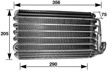64118363782 BMW Parownik klimatyzacji