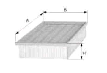 Filtr powietrza Mercedes A0020949204 cena, od 13,44 USD