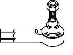 9949218 Fiat/Alfa/Lancia Końcówka drążka kierowniczego zewnętrzna