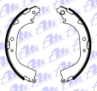 449560020 Toyota Klocki hamulcowe tylne bębnowe