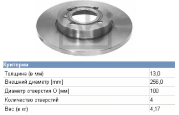 357615301 VAG tarcza hamulcowa przednia