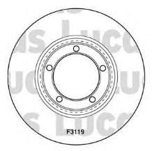 5812944010 Hyundai/Kia Tarcza hamulcowa przednia