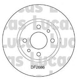 46416712 Fiat/Alfa/Lancia tarcza hamulcowa przednia