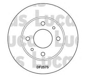 Tarcza hamulcowa przednia SD1042 Sangsin