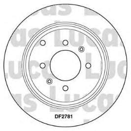 1687778180 Peugeot/Citroen Tarcza hamulcowa tylna