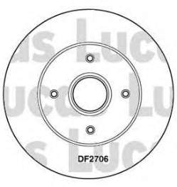 7700780078 Renault (RVI) Tarcza hamulcowa tylna