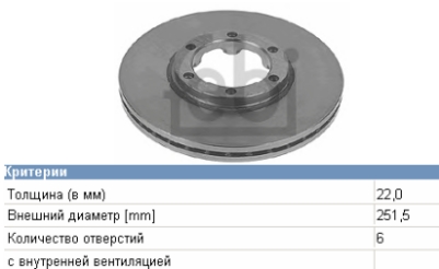 569801 Opel tarcza hamulcowa przednia