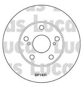 4351233042 Toyota Tarcza hamulcowa przednia