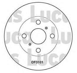 4351220260 Toyota Tarcza hamulcowa przednia