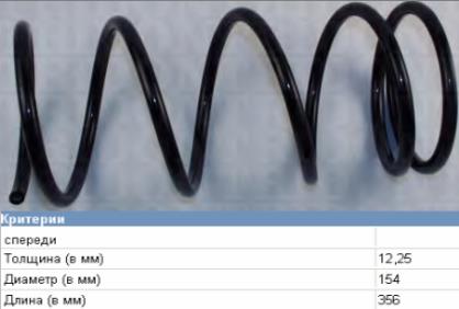 Sprężyna przednia Toyota Corolla E9