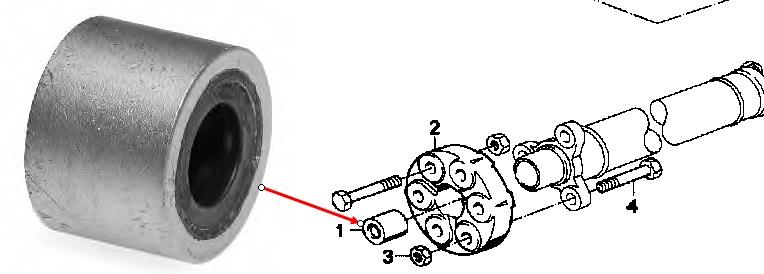 Tuleja wału Cardana centrująca 26117526611 BMW