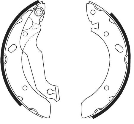 5830517A00 Hyundai/Kia Klocki hamulcowe tylne bębnowe