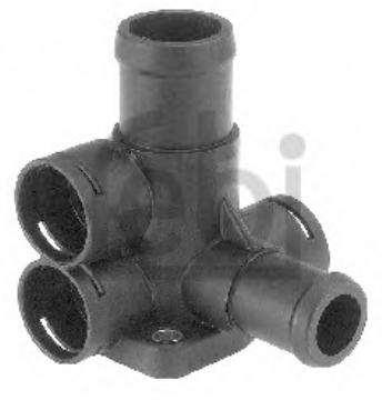 Kołnierz układu chłodzenia (trójnik) VAG 037121132B cena, od 7,45 USD
