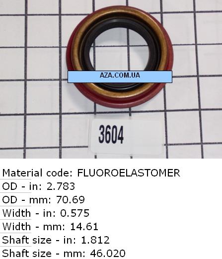F89Z4676AA Ford Uszczelniacz końcówki reduktora mostu tylnego