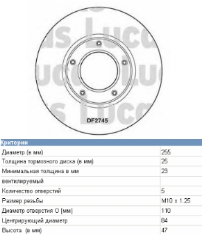 4351226090 Toyota Tarcza hamulcowa przednia