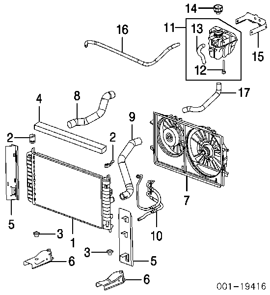 15066786 General Motors pokrywa (korek zbiornika wyrównawczego)