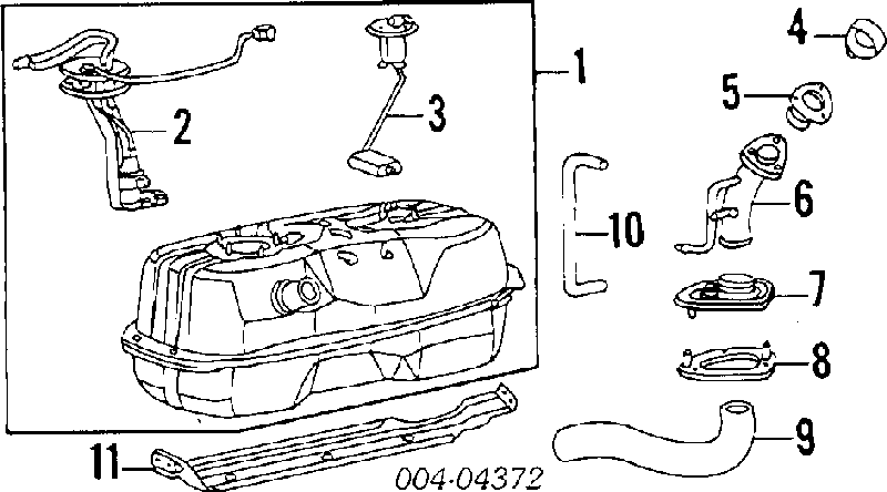 Pompa paliwa elektryczna zanurzeniowa 8TF358106761 HELLA