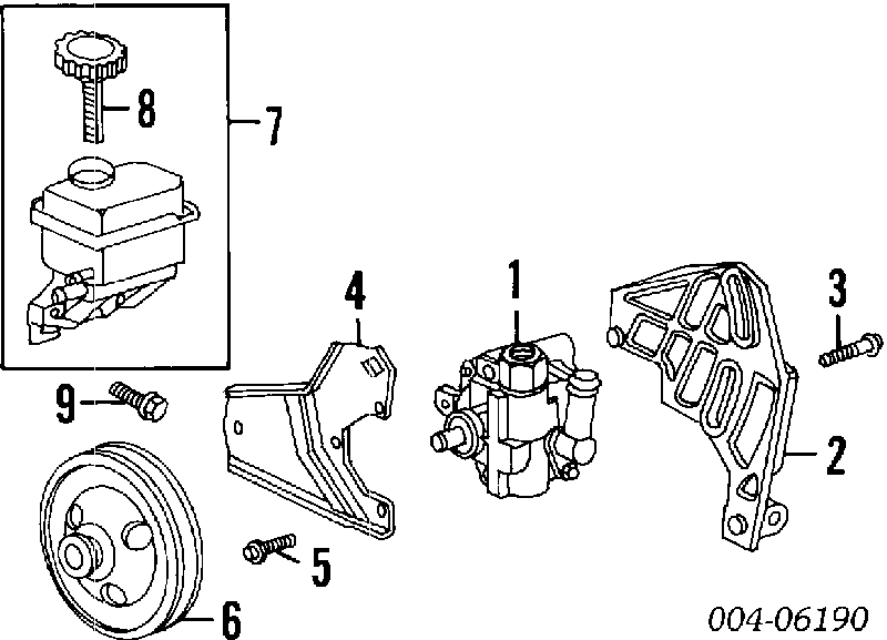 4668340 Chrysler pas napędowy mechanizmów