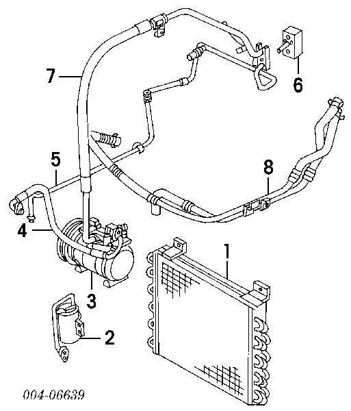 4677156AC Chrysler sprężarka klimatyzacji