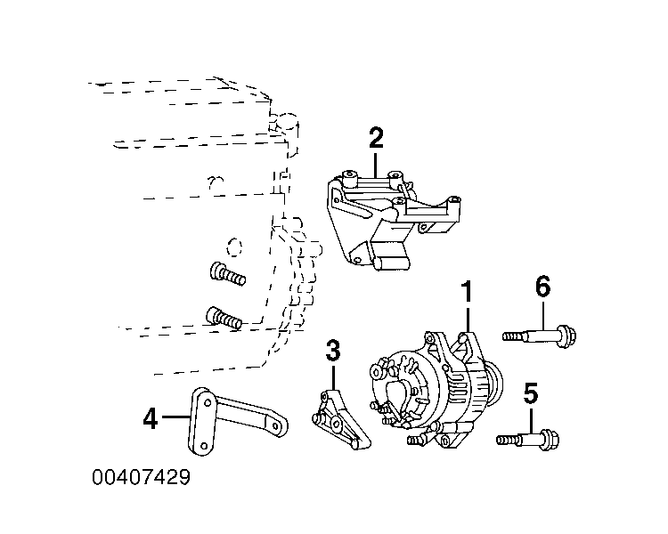 56005685 Chrysler alternator