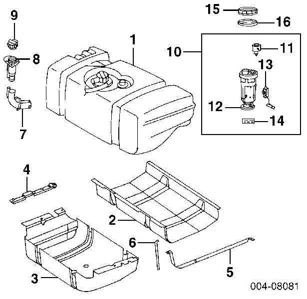 Korek wlewu paliwa Chrysler 5278655AA cena, od 23,23 USD