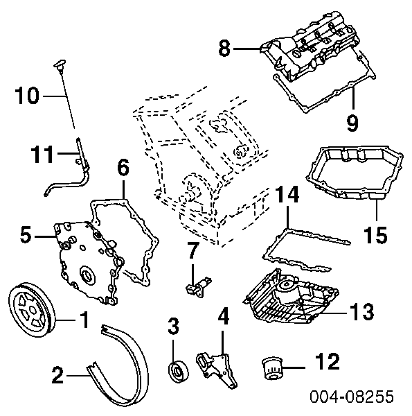 Korek wlewu oleju 24454629 Opel