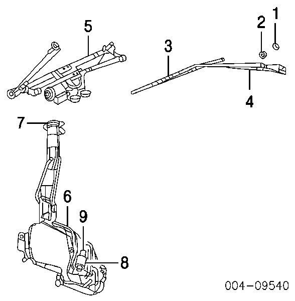 Zbiorniczek spryskiwacza szyb Jeep Liberty/Cherokee 