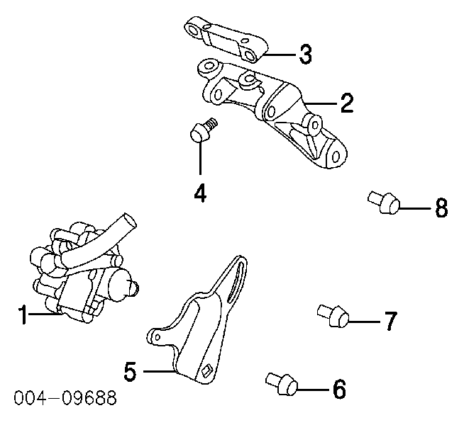 4663759 Chrysler Uszczelka kolektora ssącego
