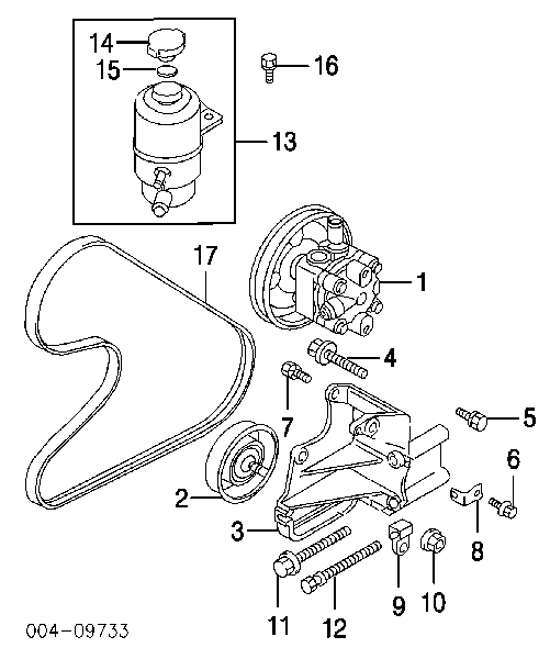 Pas napędowy mechanizmów MD338462 Mitsubishi