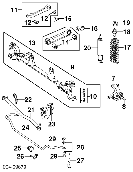 Odbój amortyzatora Jeep Cherokee