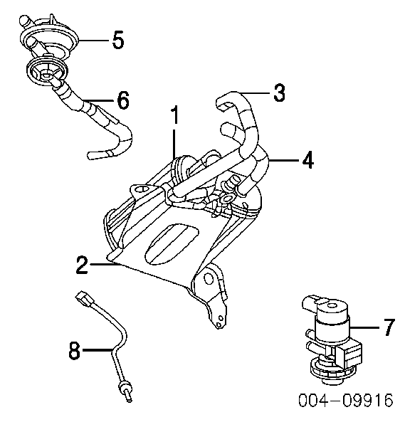 Sonda lambda czujnik tlenu po katalizatorze 56029050AA Standard