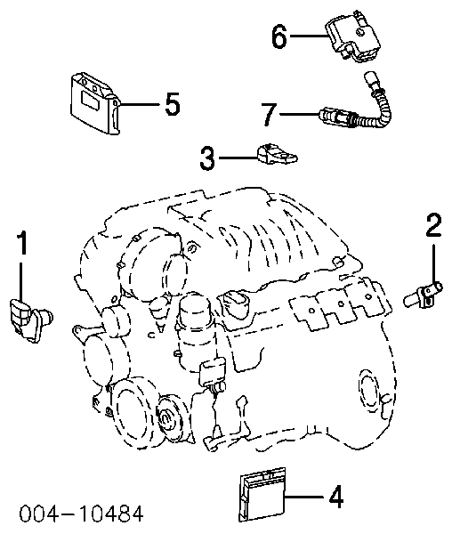 5101122AA Chrysler czujnik położenia wałka rozrządu