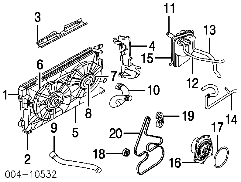 Pas napędowy mechanizmów 6K935 AC Delco