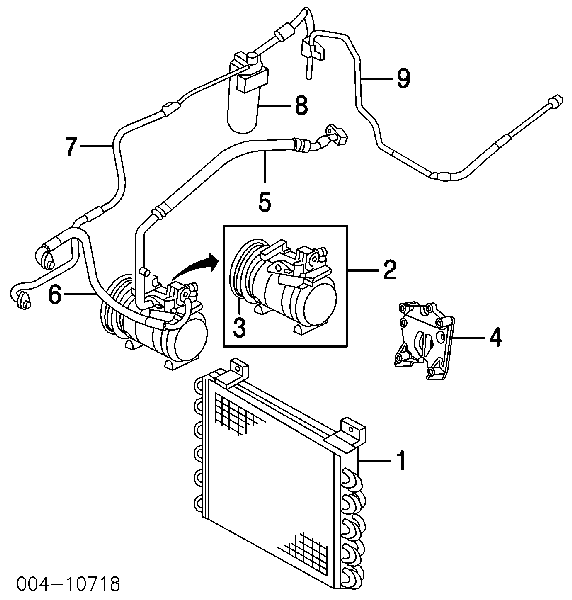 5005498AD Chrysler sprężarka klimatyzacji