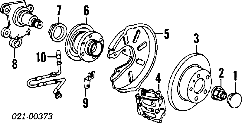 Piasta tylna 516017 Vema