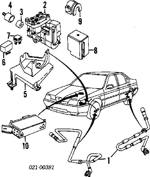 Przekaźnik wentylatora Citroen C4