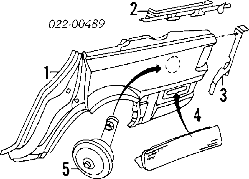 Sygnał dźwiękowy (klakson) 50708 AIC